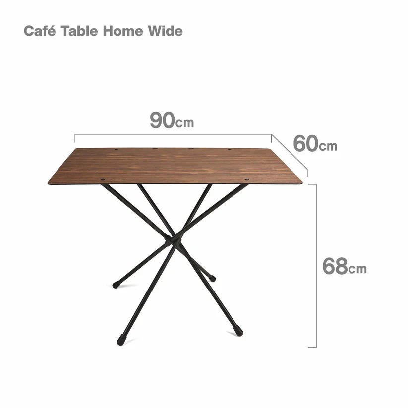 Bàn dã ngoại cao cấp Helinox Café Table Home Wide