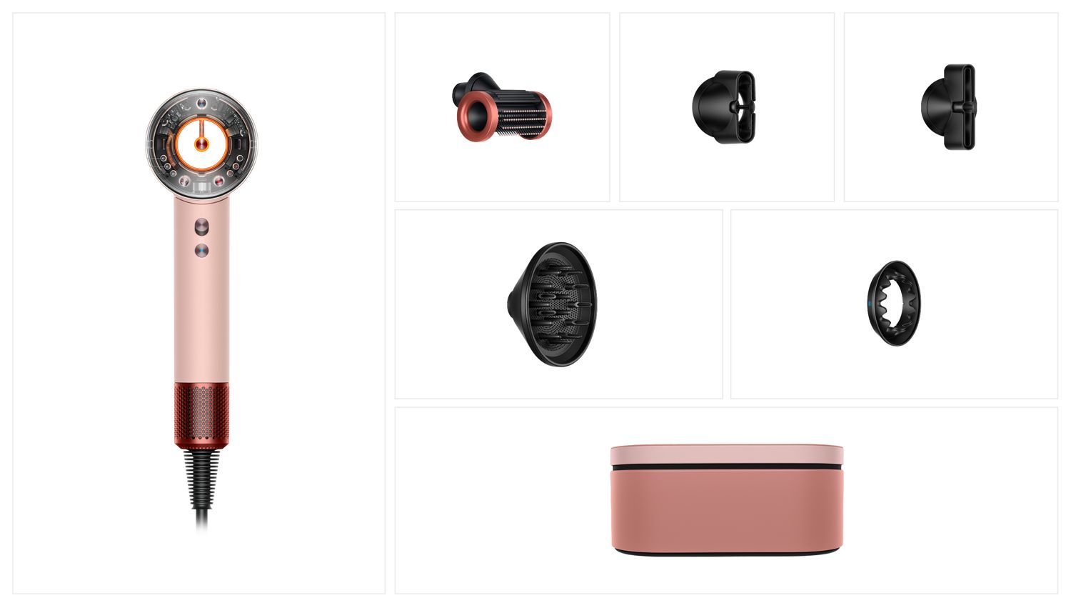 Máy sấy tóc Dyson Supersonic Nural HD16 (Sakura Cherry) - Limited Edition
