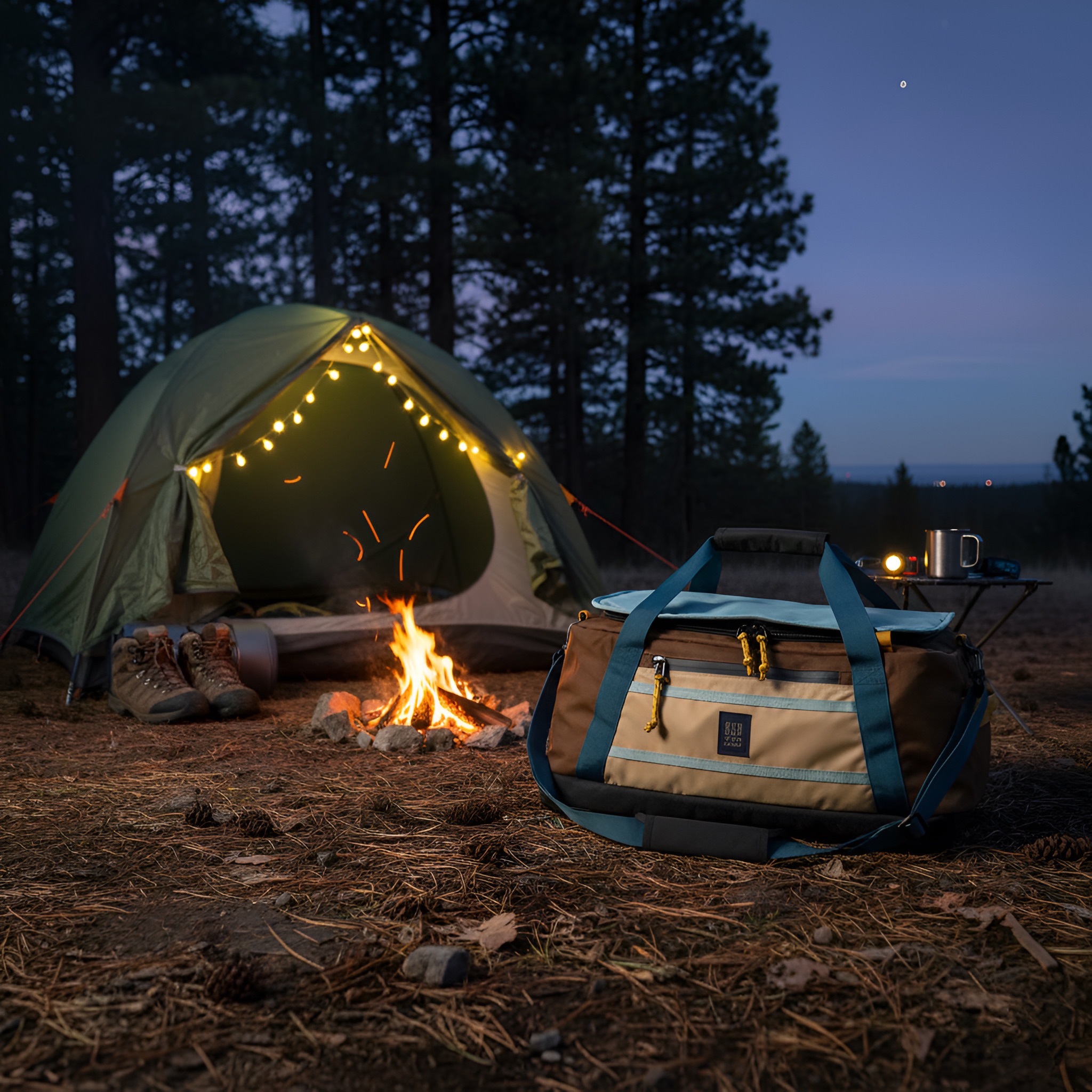 Túi trống hành lý Topo Designs Mountain Duffel 40L