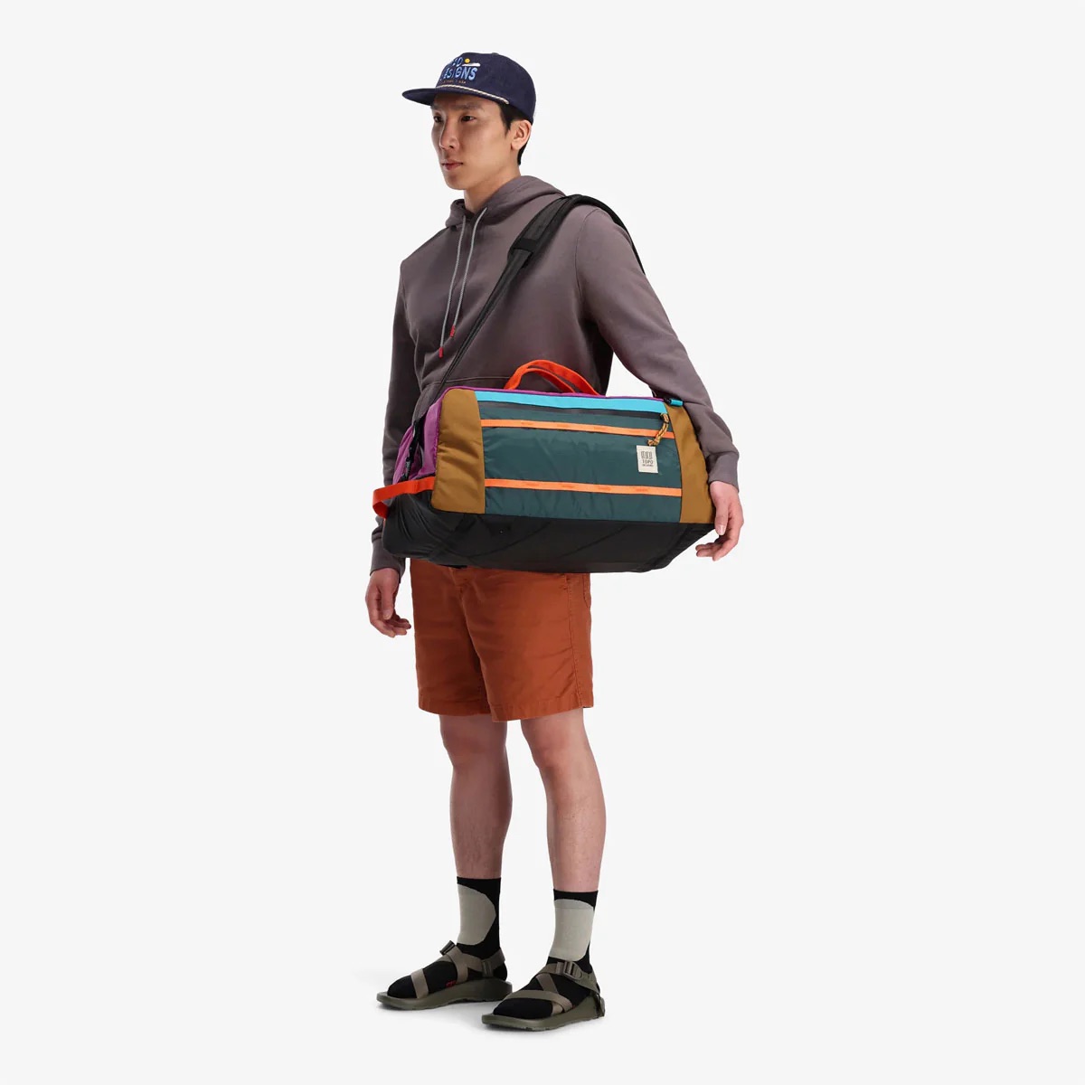 Túi trống hành lý Topo Designs Mountain Duffel 40L