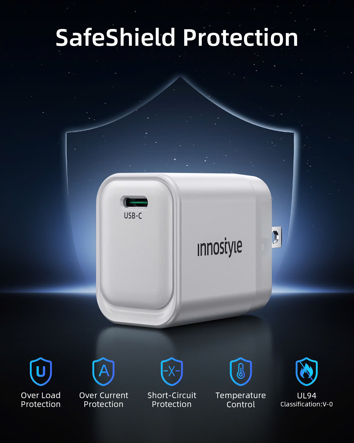 Sạc nhanh 45W Innostyle GoCharge USB-C Charger, C45-C