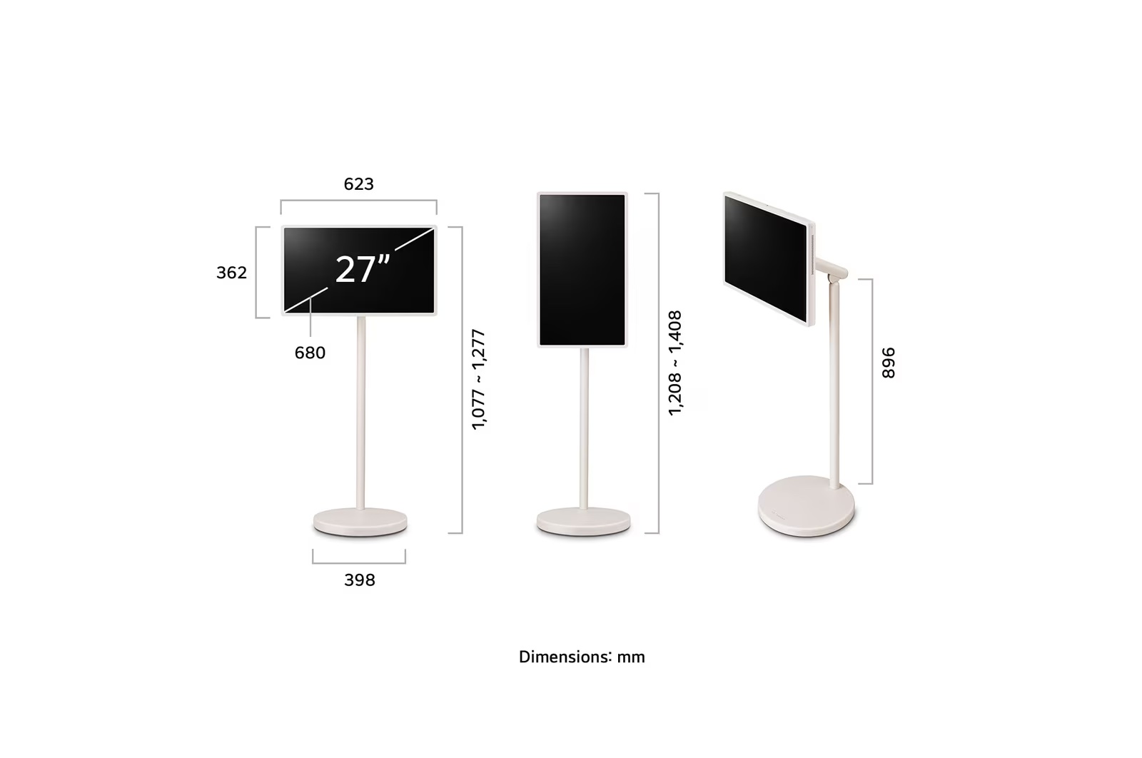 LG StanbyME 2 (2025) | Màn hình giải trí di động