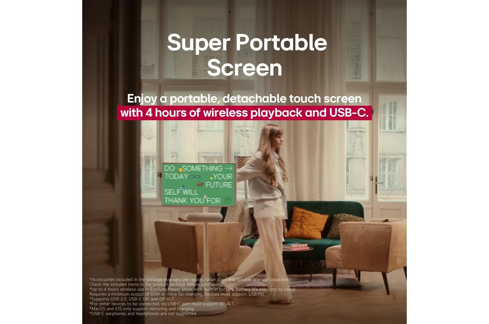 LG StanbyME 2 (2025) | Màn hình giải trí di động