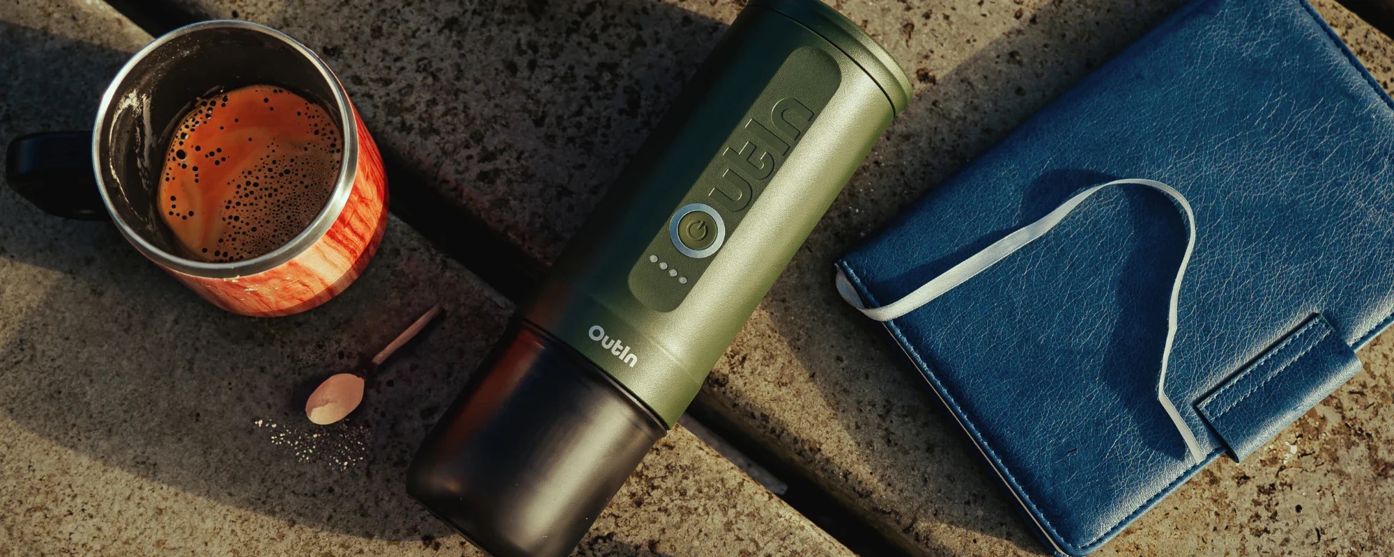 Máy pha cà phê OutIn Nano Traveler Espresso Gift Set
