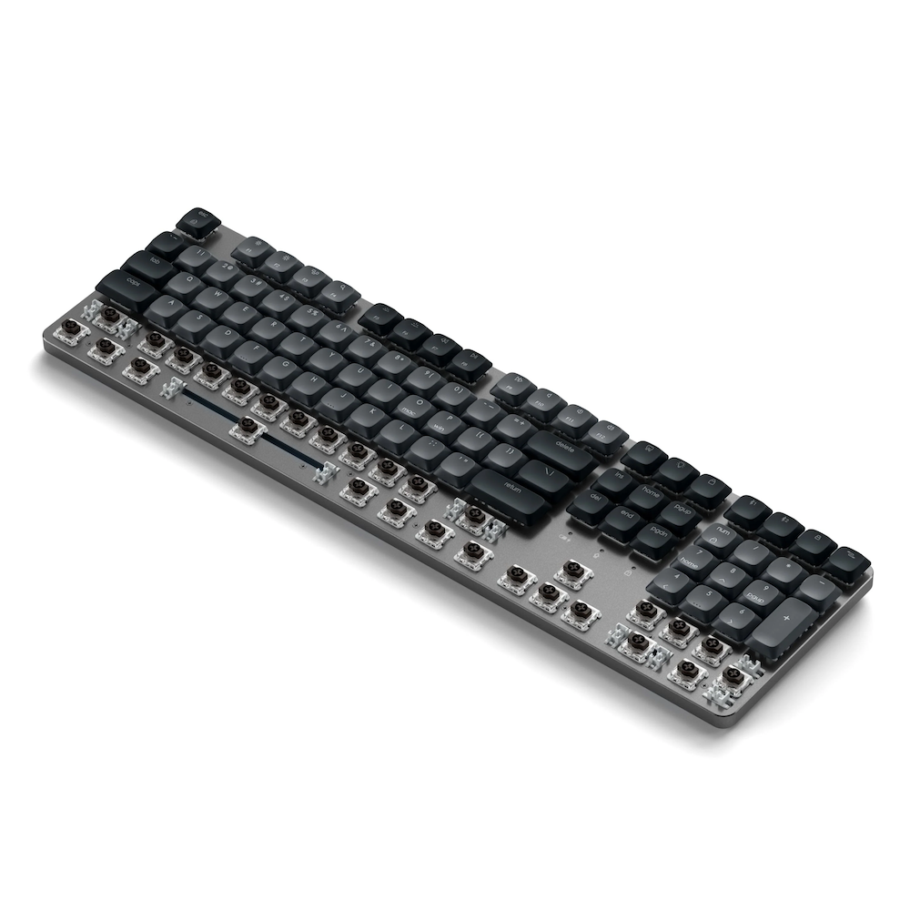 Bàn phím cơ fullsize Satechi SM3 Slim Mechanical Backlit Bluetooth Keyboard
