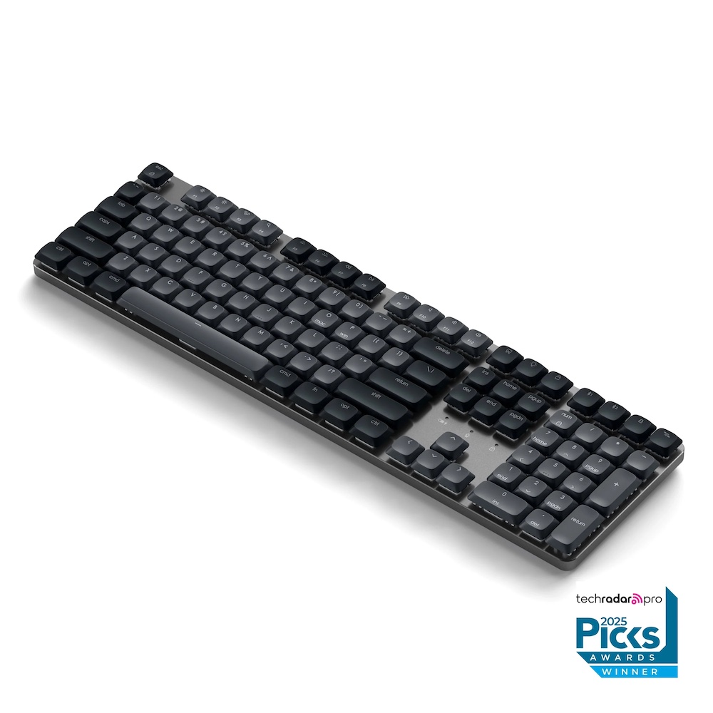 Bàn phím cơ fullsize Satechi SM3 Slim Mechanical Backlit Bluetooth Keyboard