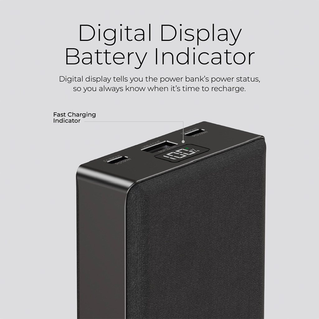Pin sạc dự phòng Mazer PD100W PowerCharge (24.000mAh)