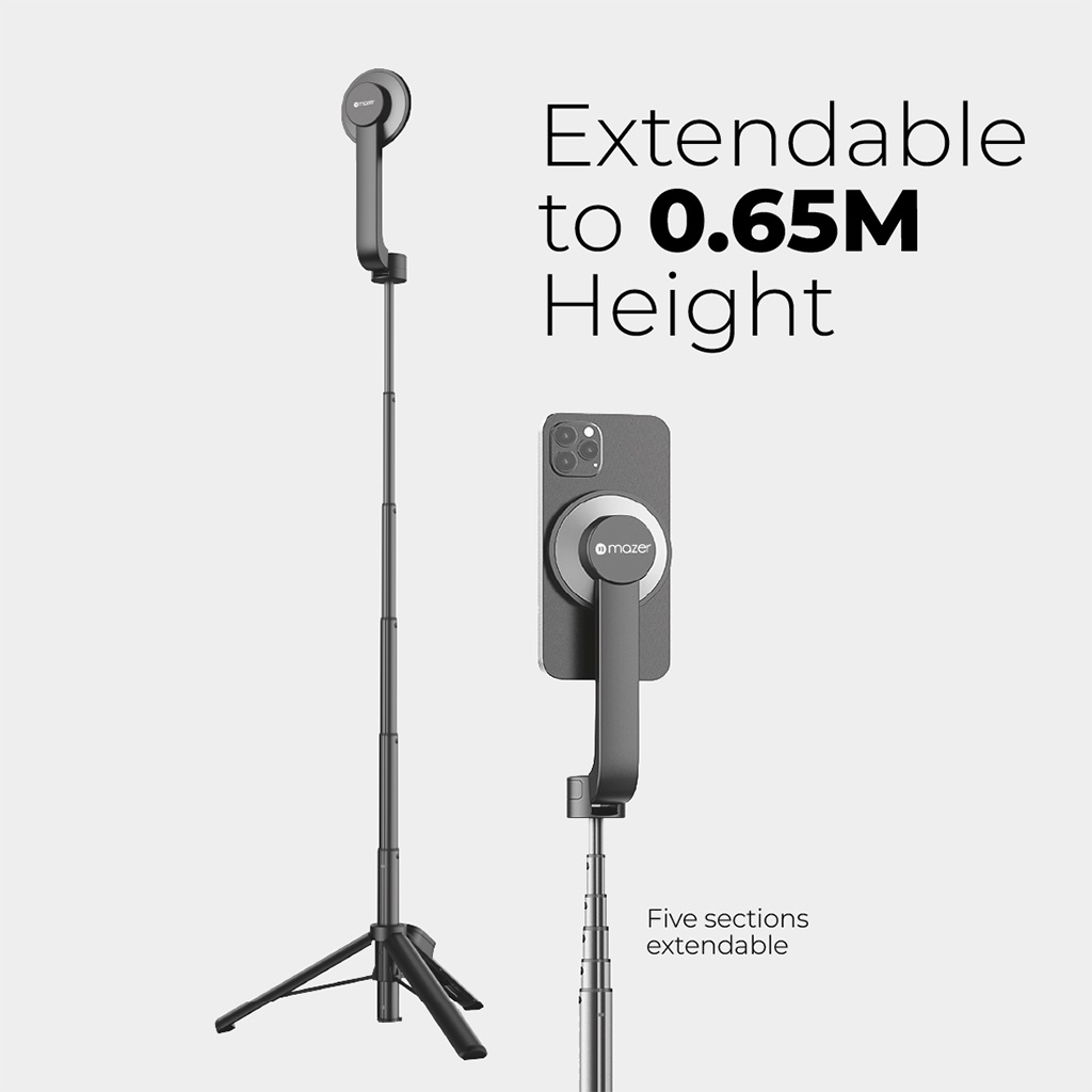 Gậy chụp ảnh nam châm Mazer Foldable MS20S