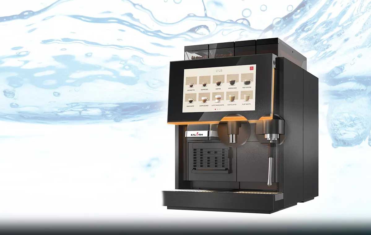 Máy pha cà phê công nghiệp siêu tự động Kalerm X465 (IOT)