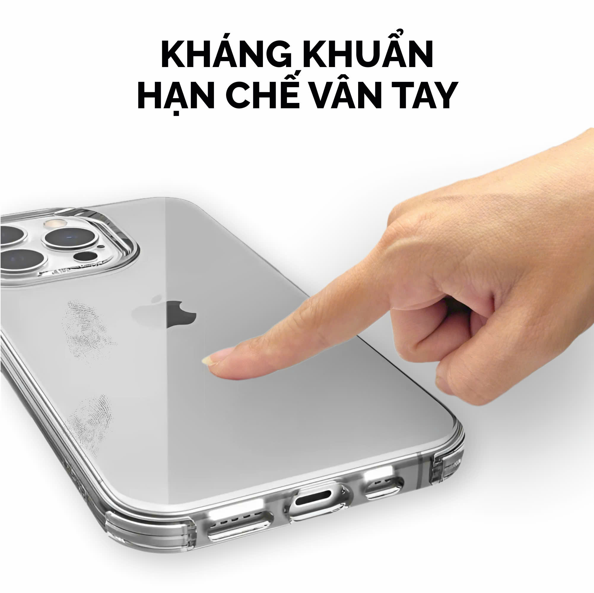 Ốp lưng Dekey Magic Cover Ultral Crystal for iPhone 17 Promax