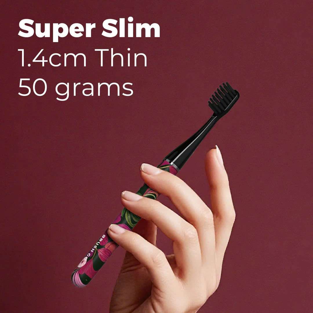 Bàn chải điện Mipow Brushgo Slimpro i4 Special Edition with Ceramic Holder CI-900S - TropicVibe