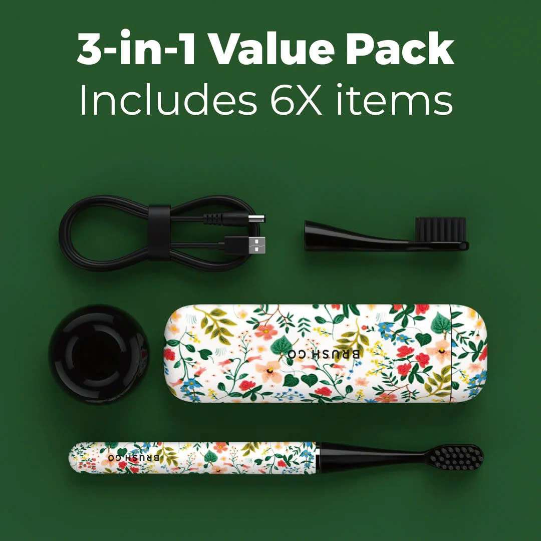 Bàn chải điện Mipow Brushgo Slimpro i4 Special Edition with Ceramic Holder CI-900S - FloraBloom
