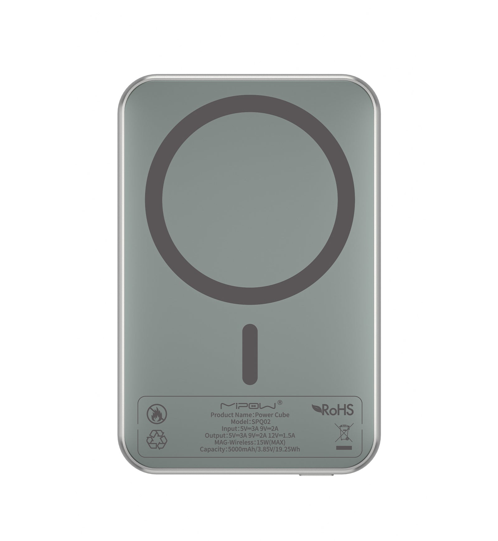 Sạc dự phòng magsafe Mipow Maglink Slim 5000mAh SPQ02
