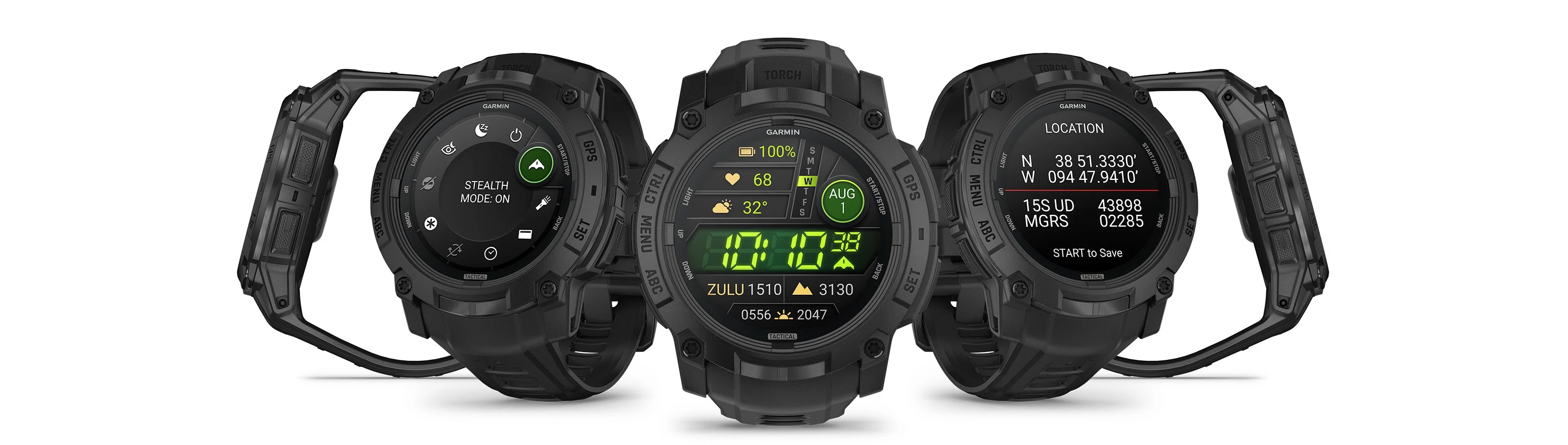 Garmin Instint 3 Tactical Edition AMOLED (50MM)