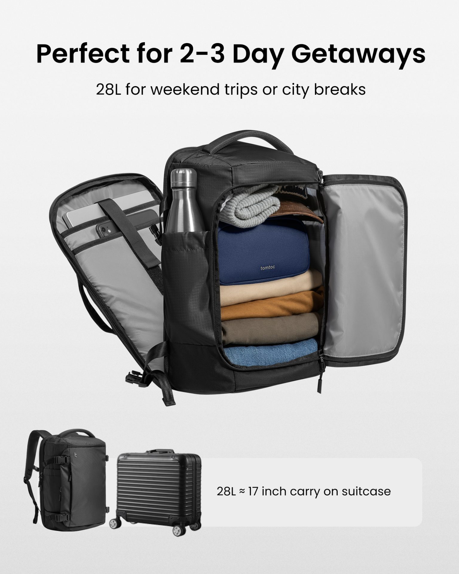 Balo Tomtoc Navigator-T66 Liteway 28L