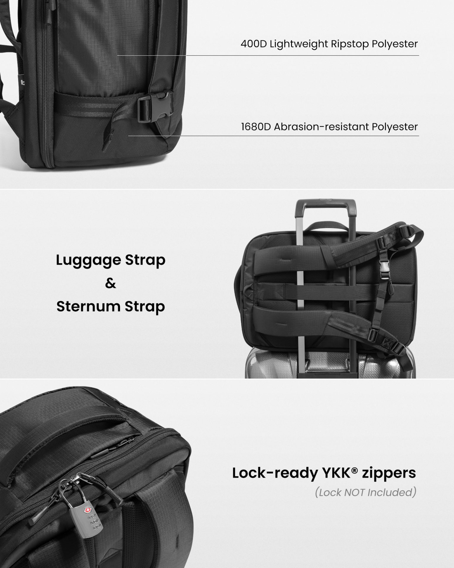 Balo Tomtoc Navigator-T66 Liteway 40L