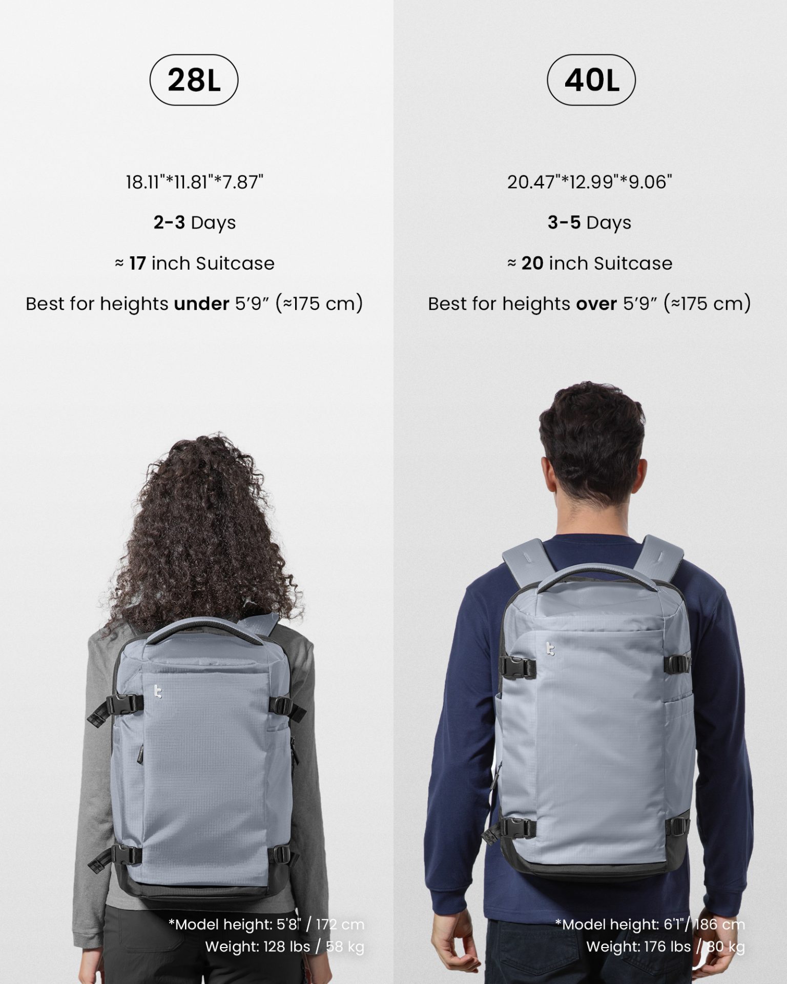 Balo Tomtoc Navigator-T66 Liteway 40L