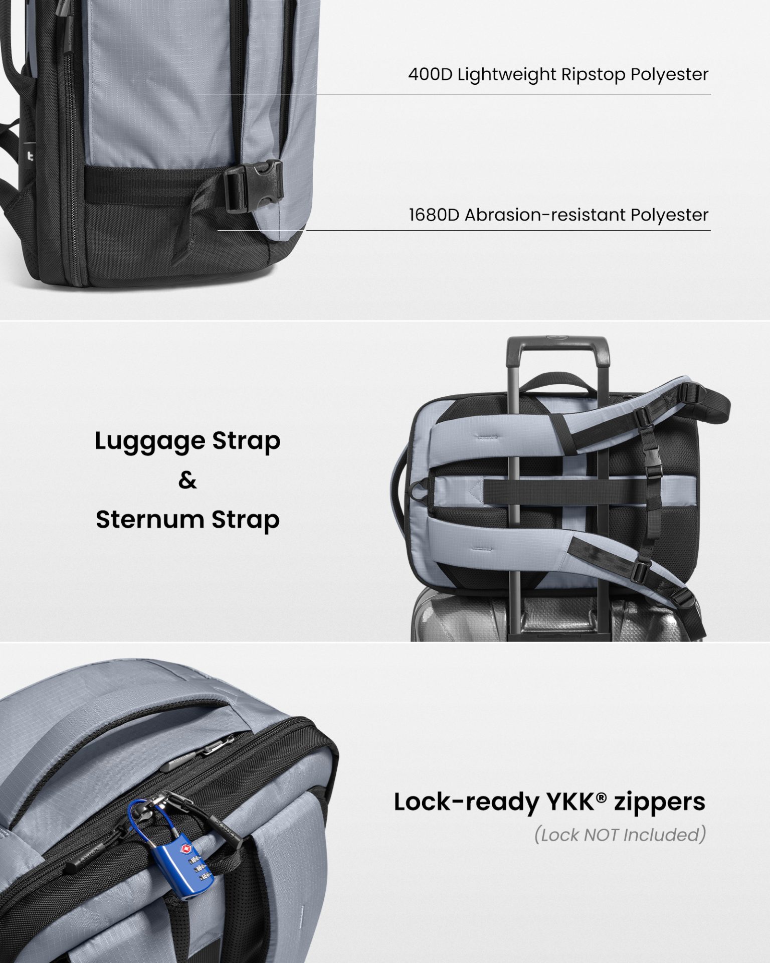 Balo Tomtoc Navigator-T66 Liteway 40L