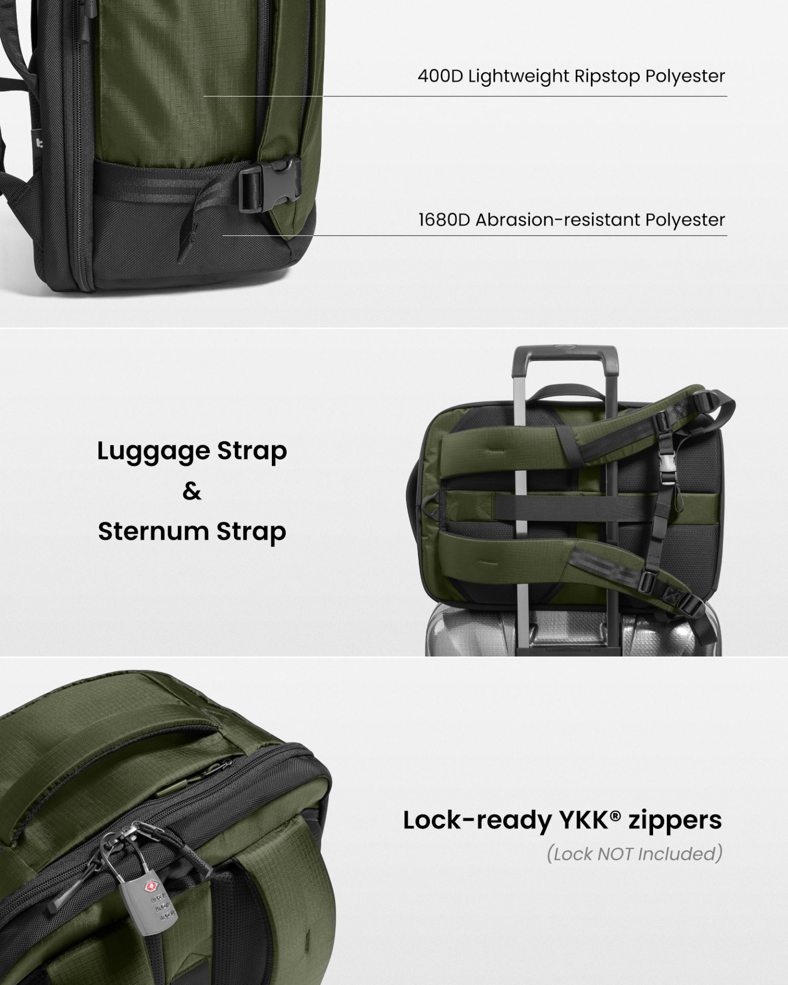 Balo Tomtoc Navigator-T66 Liteway 40L