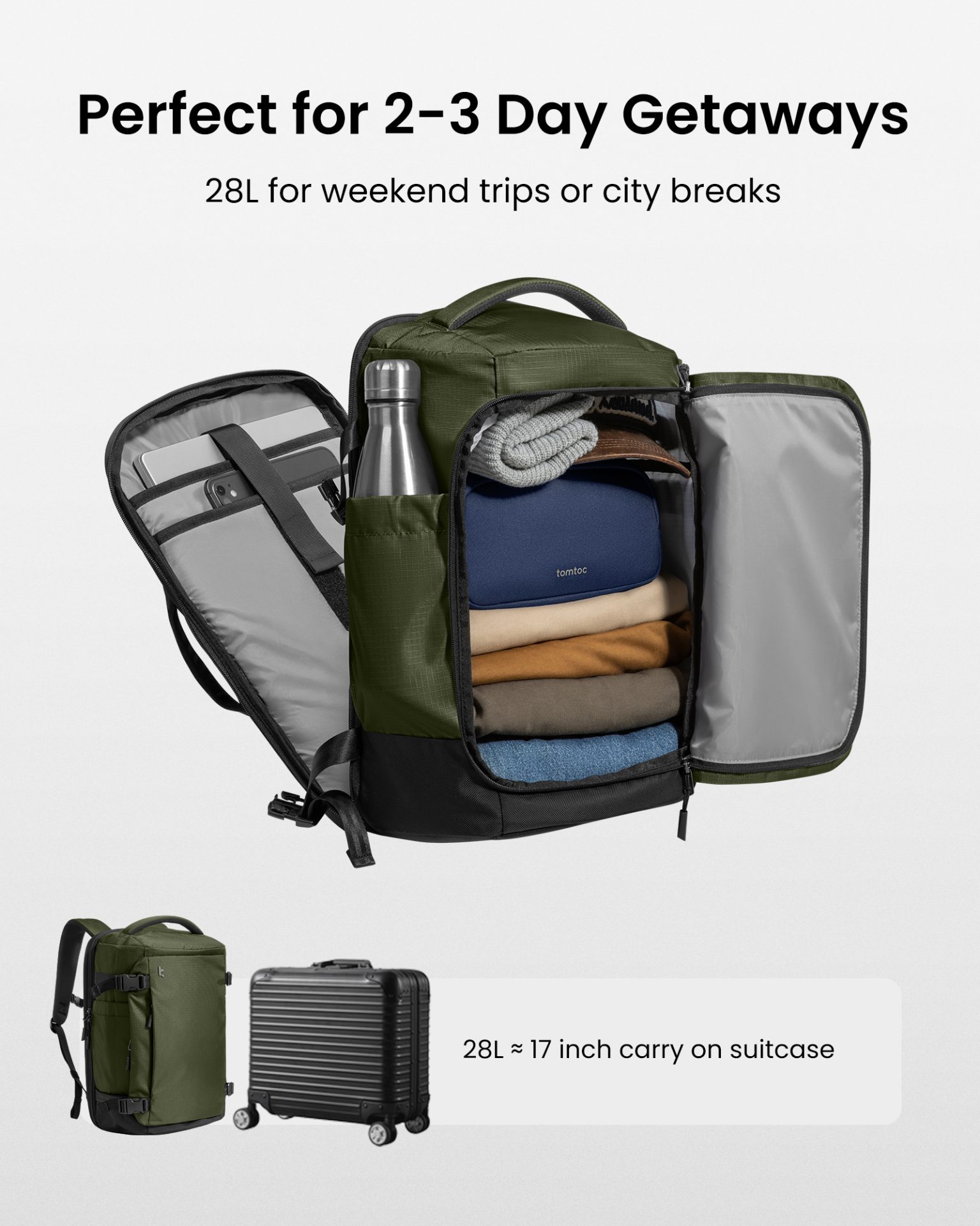 Balo Tomtoc Navigator-T66 Liteway 28L