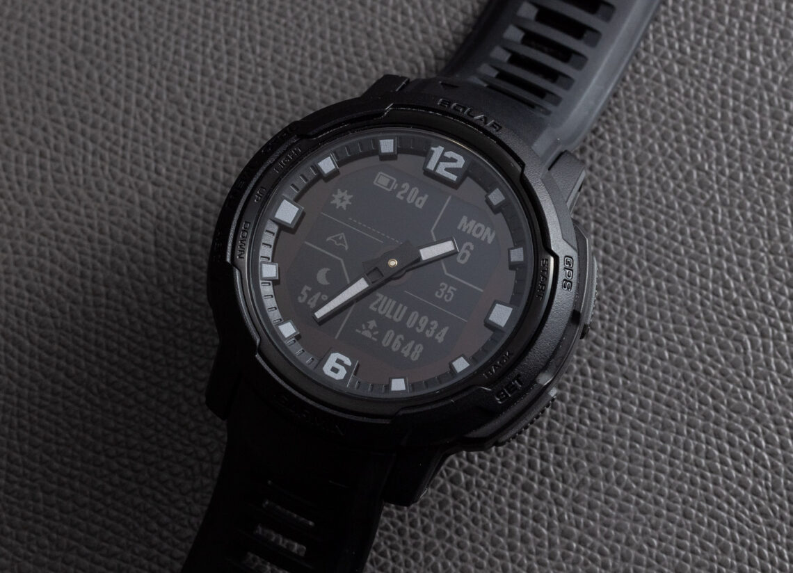 Garmin Instinct Crossover SOLAR - Tactical Edition