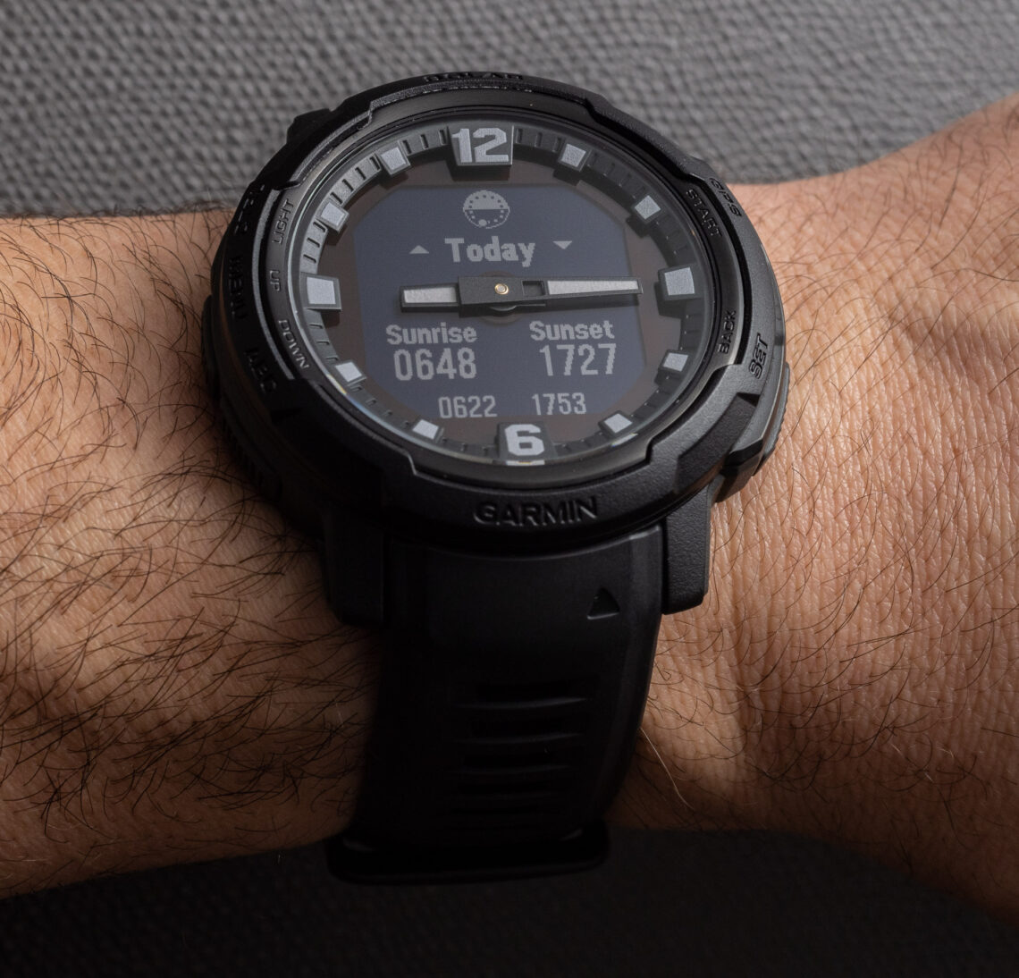 Garmin Instinct Crossover SOLAR - Tactical Edition