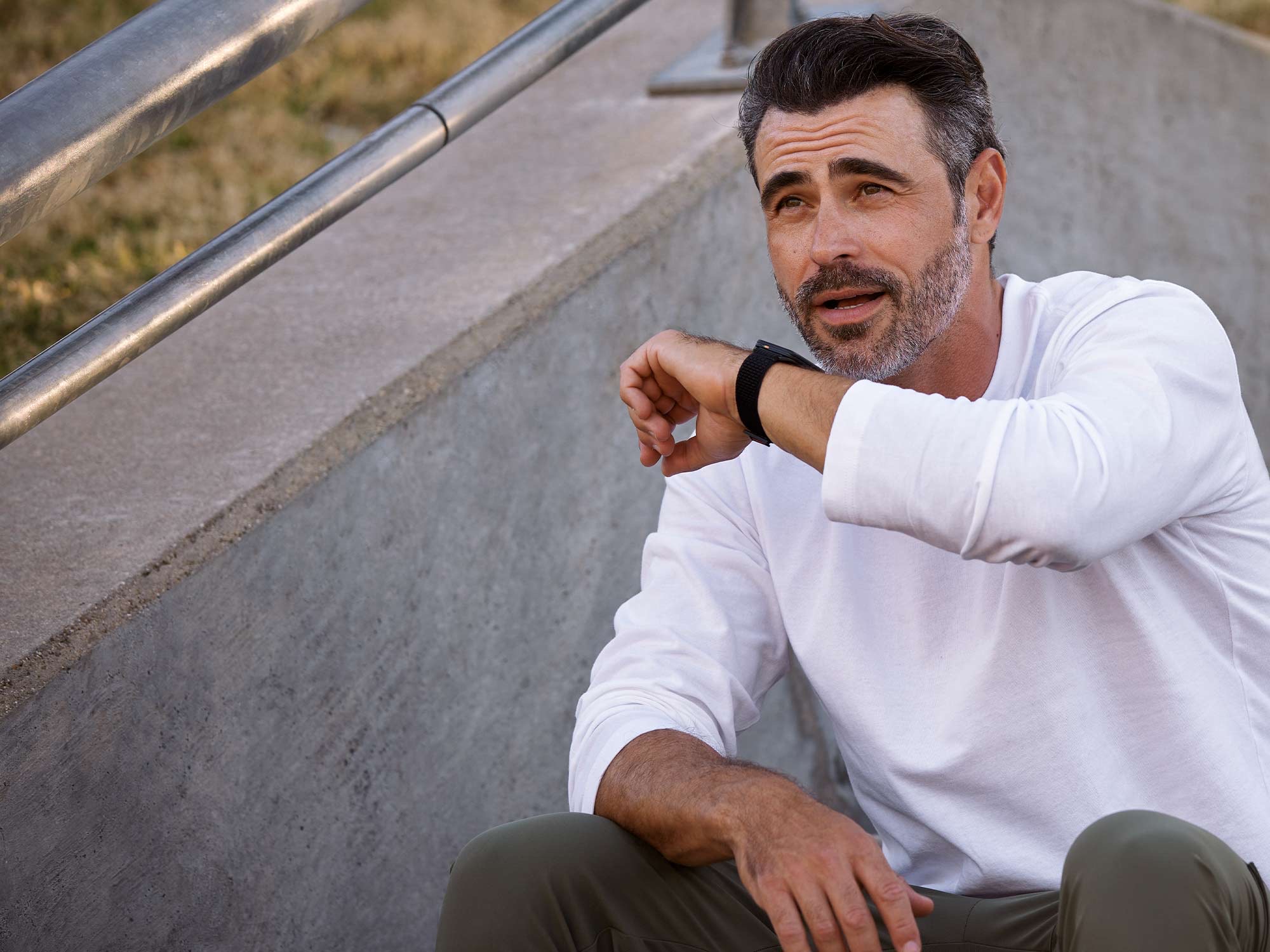 Garmin Venu X1 Titanium Caseback