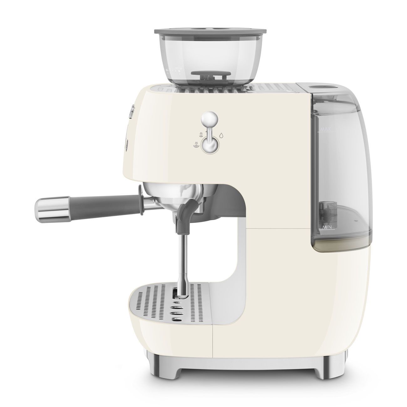 Máy pha cà phê tích hợp máy xay Smeg 50’s Style EGF03 (Cream)