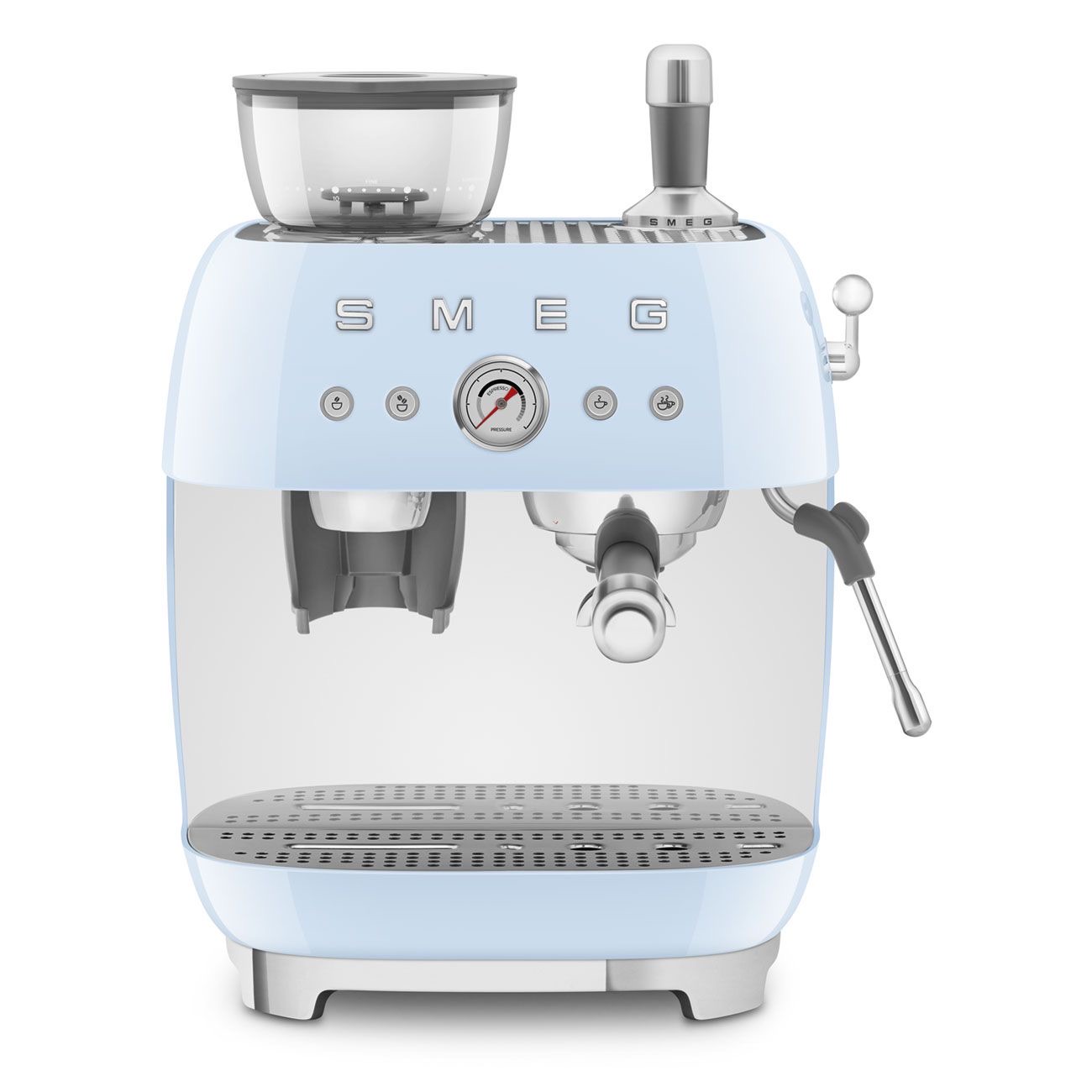Máy pha cà phê tích hợp máy xay Smeg 50’s Style EGF03 (Blue)
