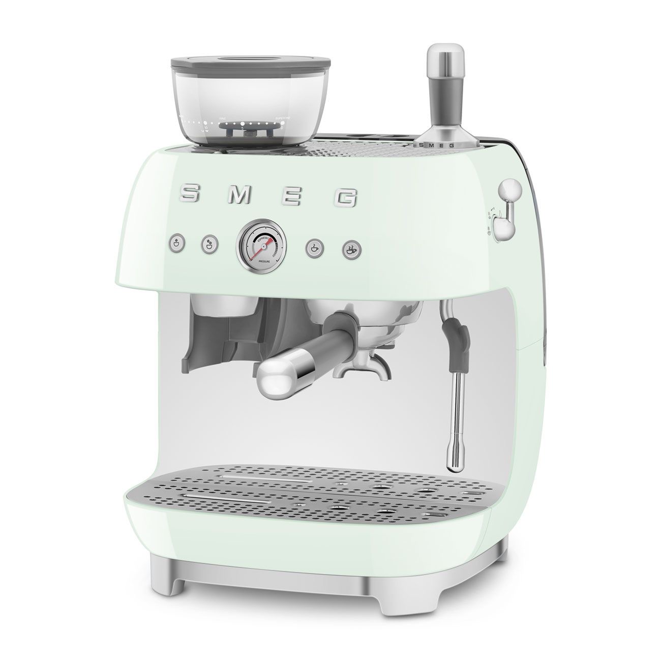 Máy pha cà phê tích hợp máy xay Smeg 50’s Style EGF03 (Green)