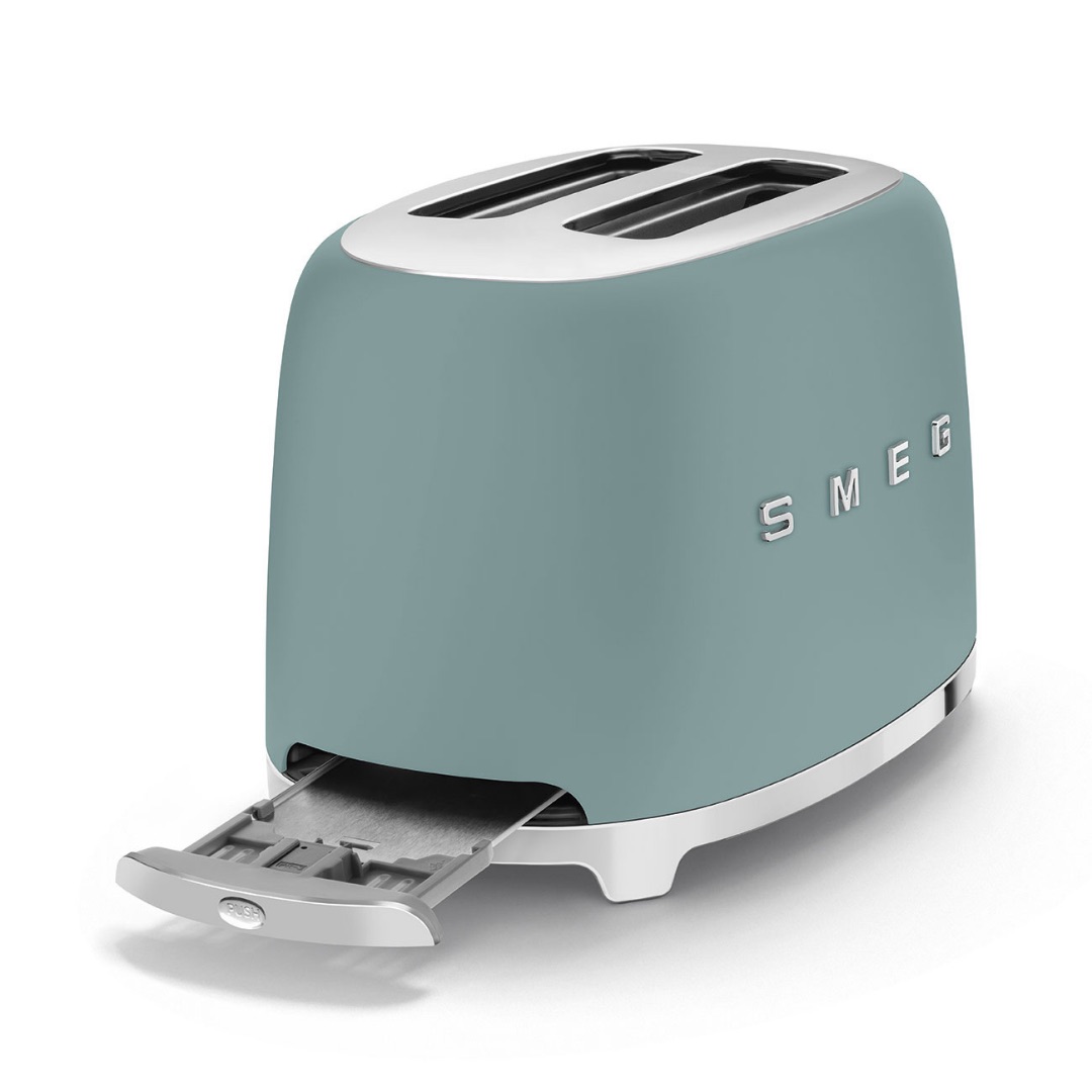 Máy nướng bánh mì Smeg 50's Style TSF01 (Emerald Green)
