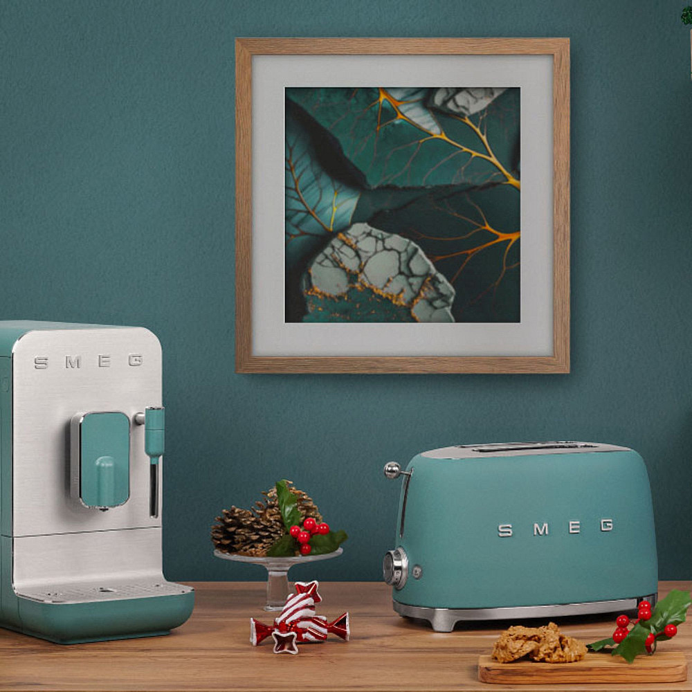 Máy nướng bánh mì Smeg 50's Style TSF01 (Emerald Green)