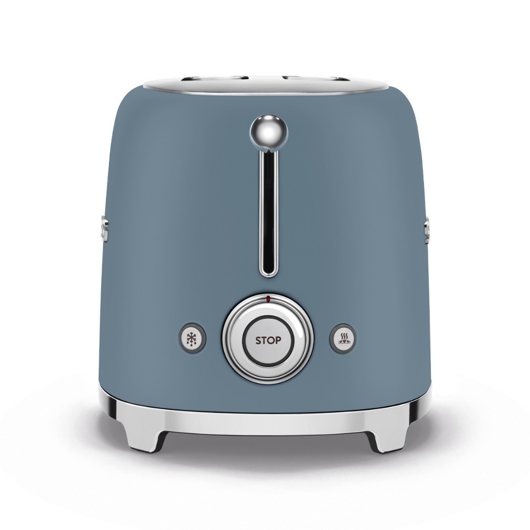 Máy nướng bánh mì Smeg 50's Style TSF01 (Storm Blue)