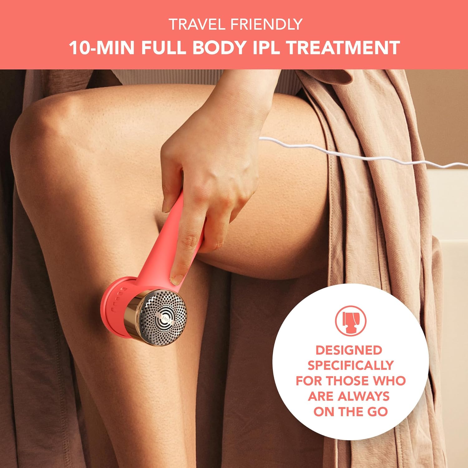 Máy triệt lông Foreo Peach 2 Go