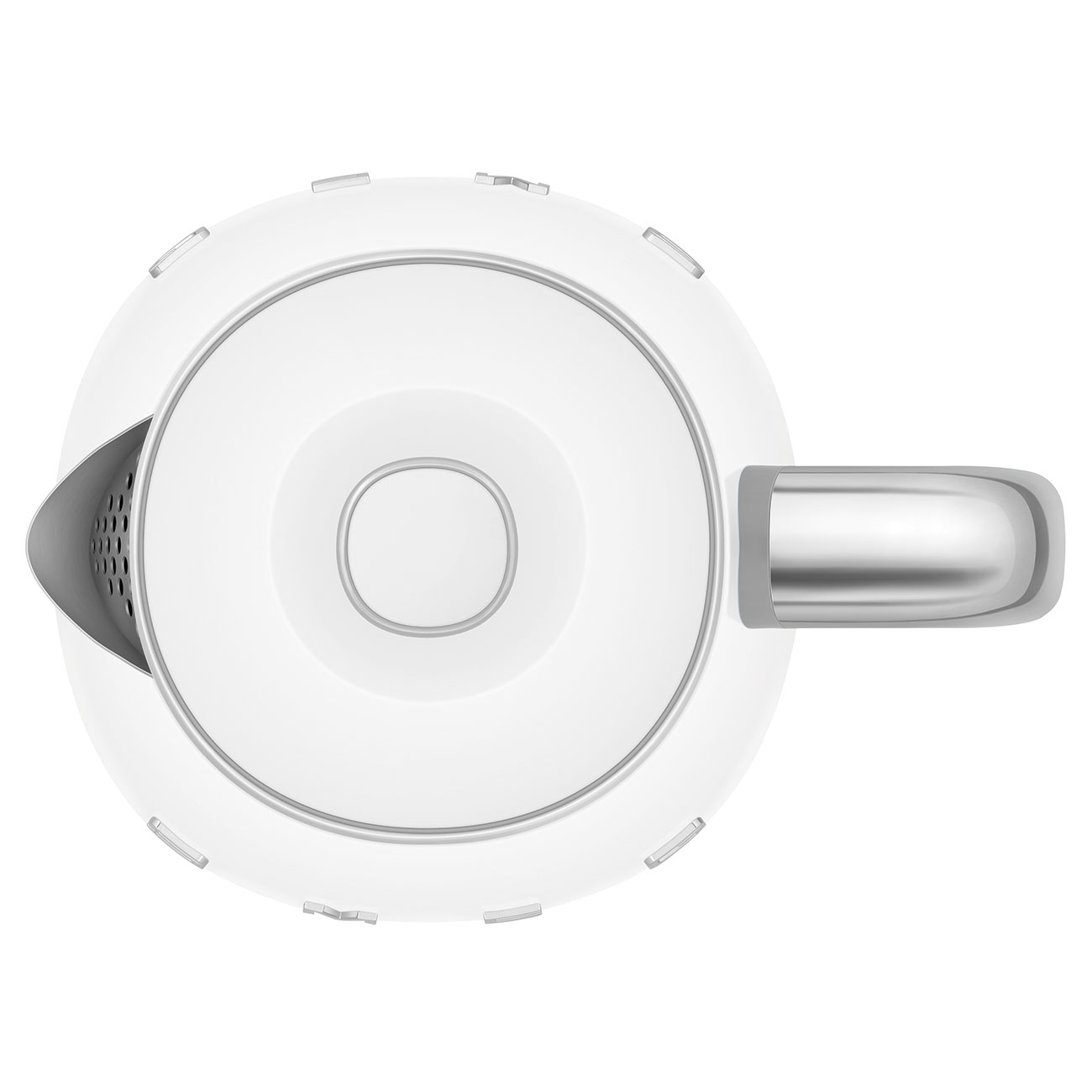 Ấm đun siêu tốc mini Smeg 50's Retro Style KLF05 (White)