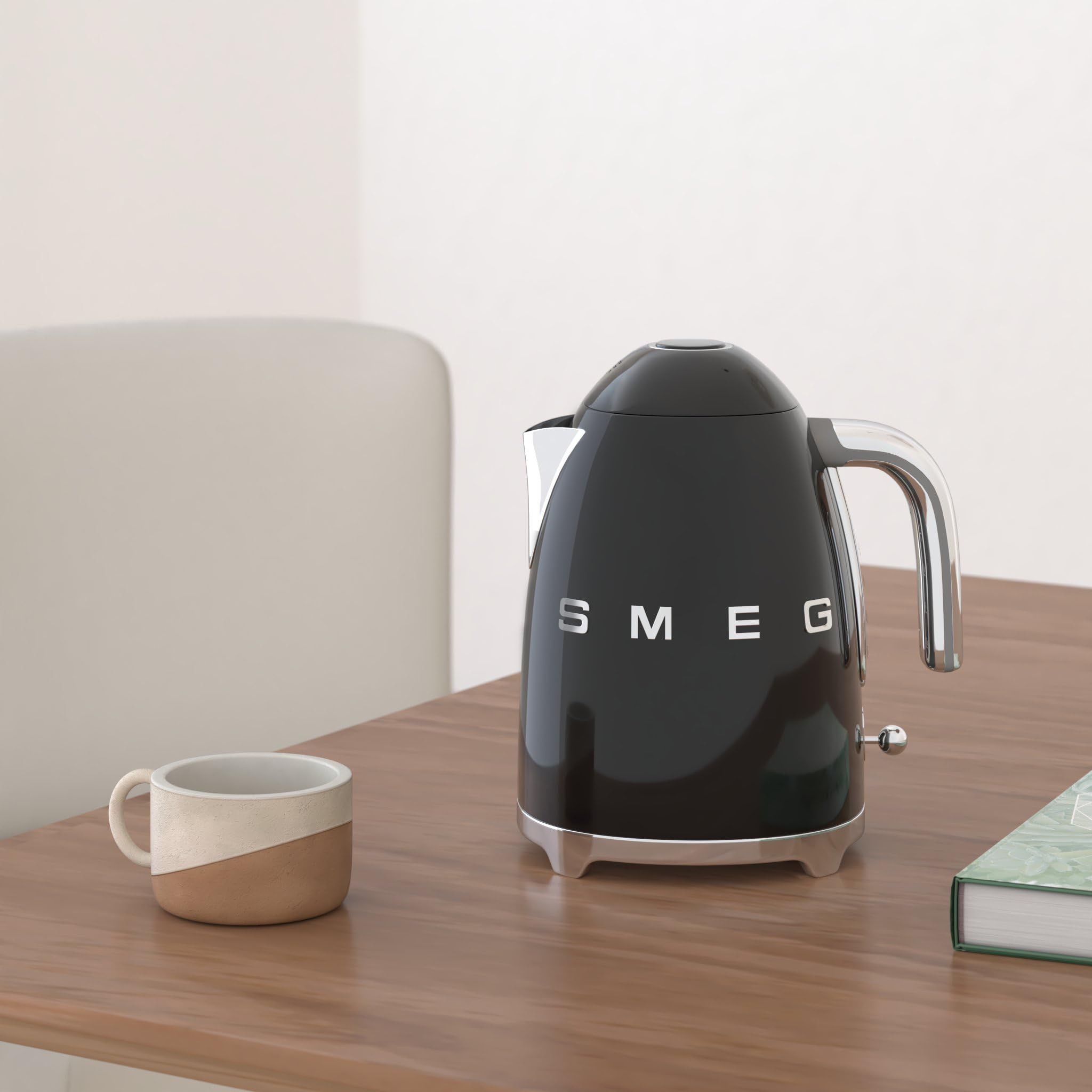 Ấm đun siêu tốc Smeg 50's Retro Style KLF03 (Black)