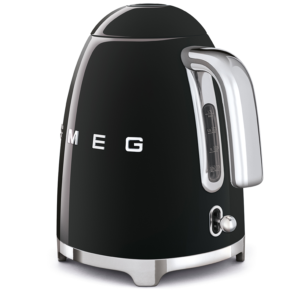 Ấm đun siêu tốc Smeg 50's Retro Style KLF03 (Black)
