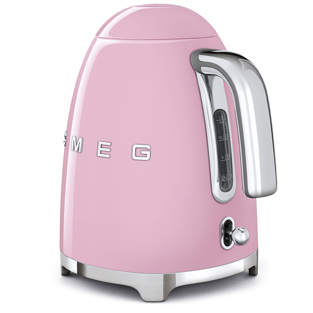 Ấm đun siêu tốc Smeg 50's Retro Style KLF03 (Pink)