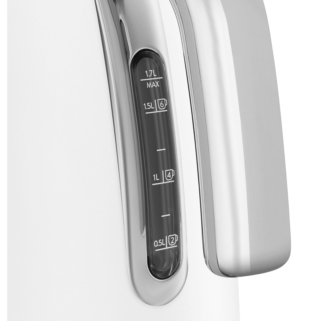 Ấm đun siêu tốc Smeg 50's Retro Style KLF03 (White Matte)