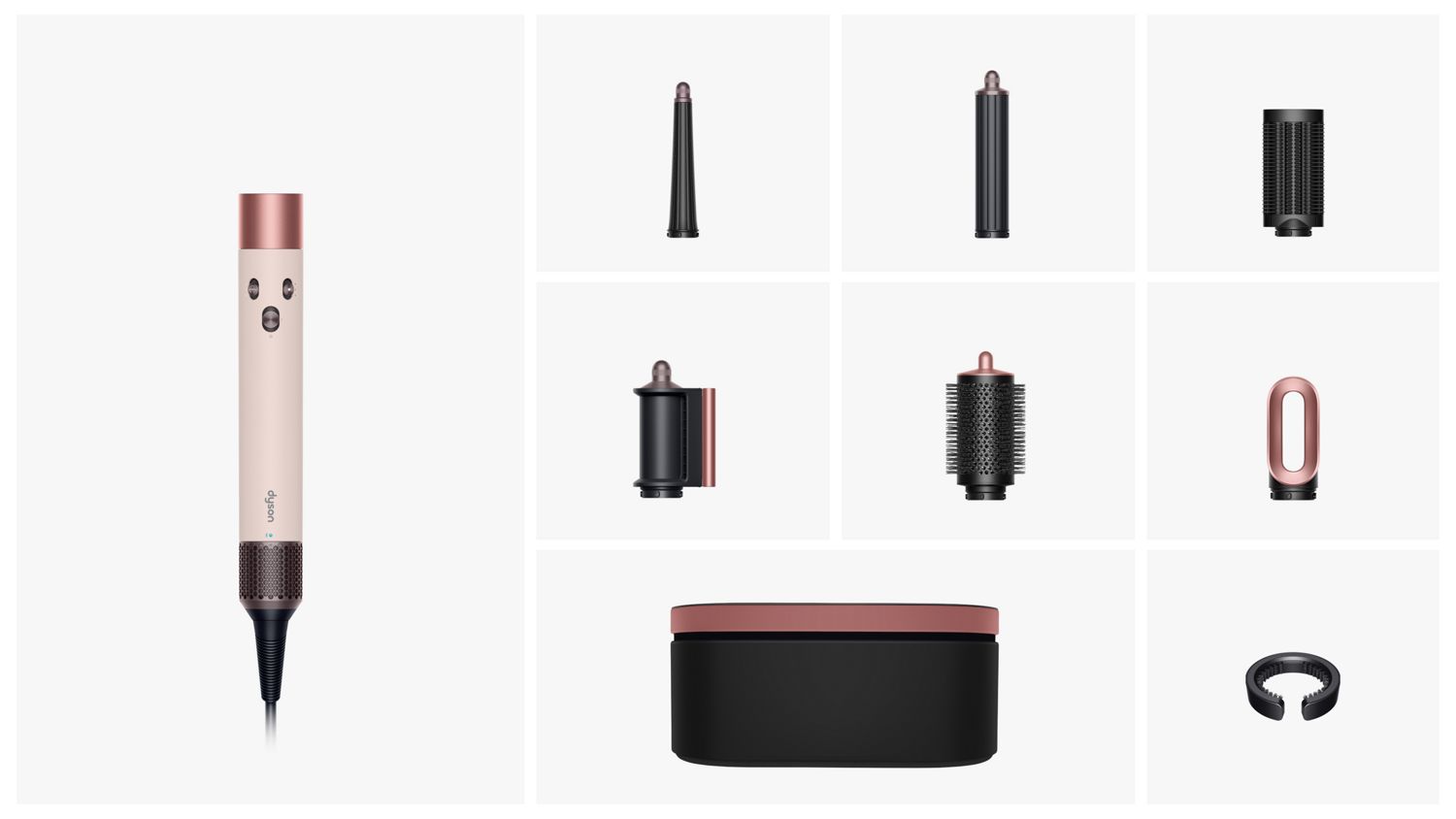 Máy tạo kiểu tóc thông minh Dyson Airwrap i.d. (Ceramic Pink/Rose Gold)