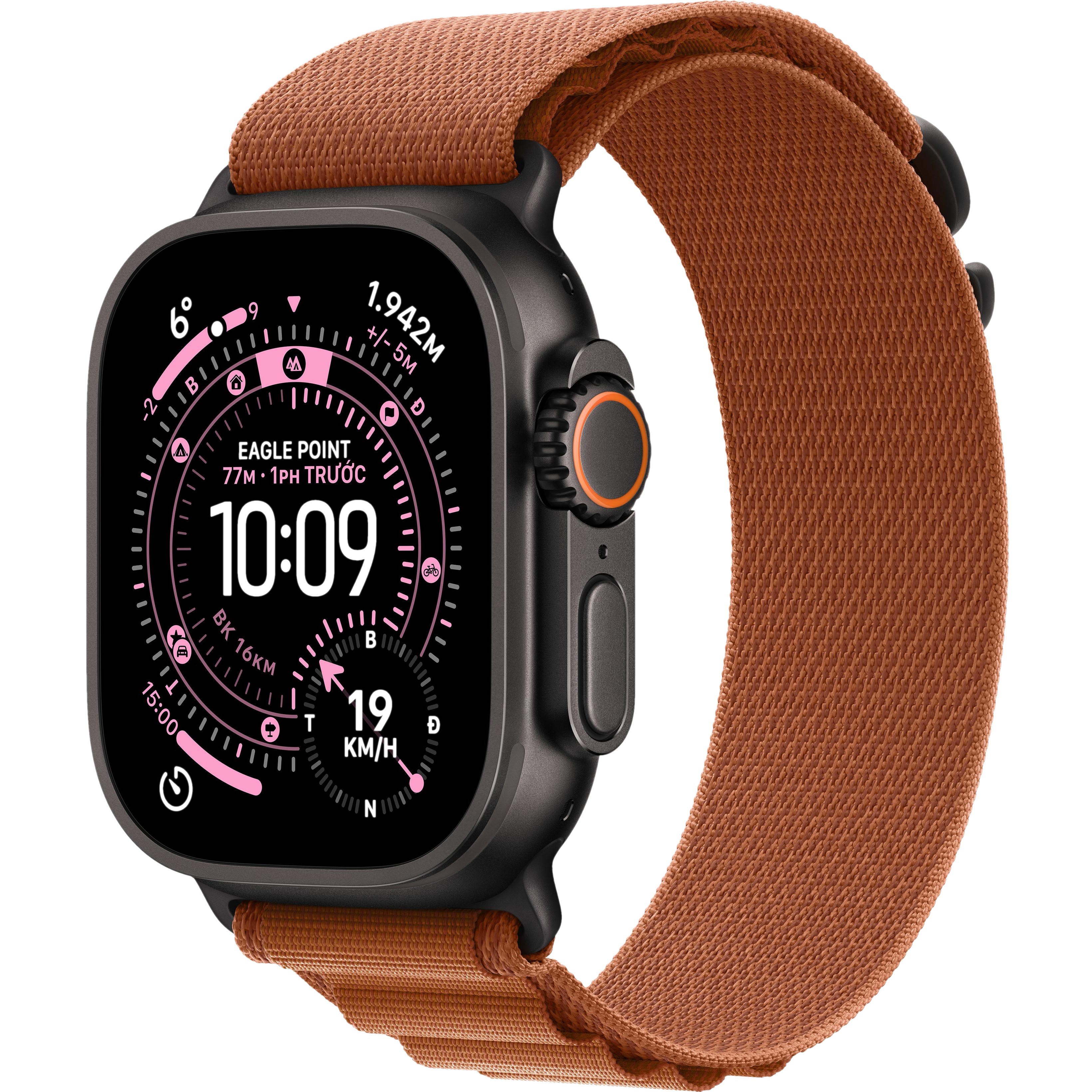 Apple Watch Ultra 3 GPS + Cellular 49mm Black Titanium, Alpine Loop