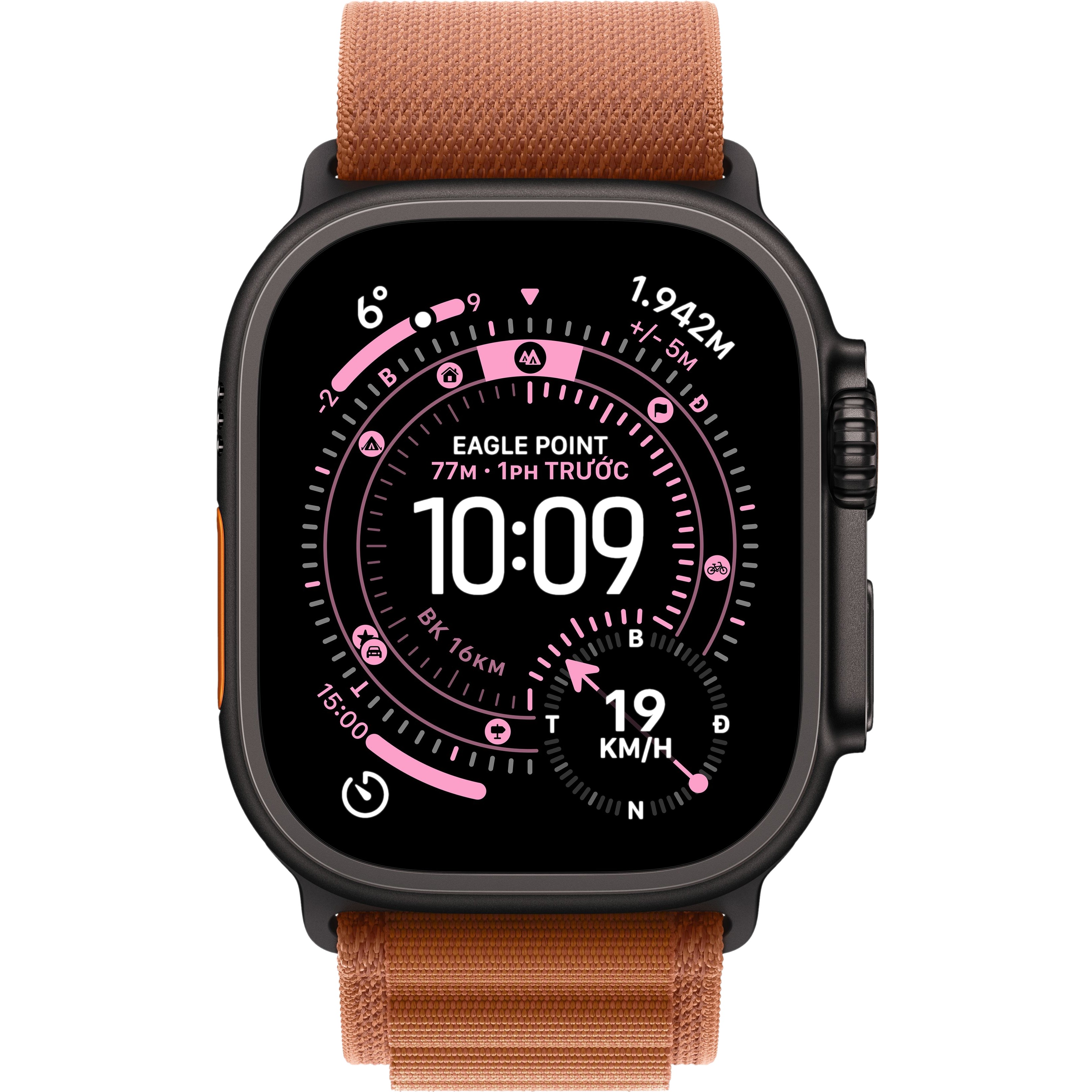 Apple Watch Ultra 3 GPS + Cellular 49mm Black Titanium, Alpine Loop