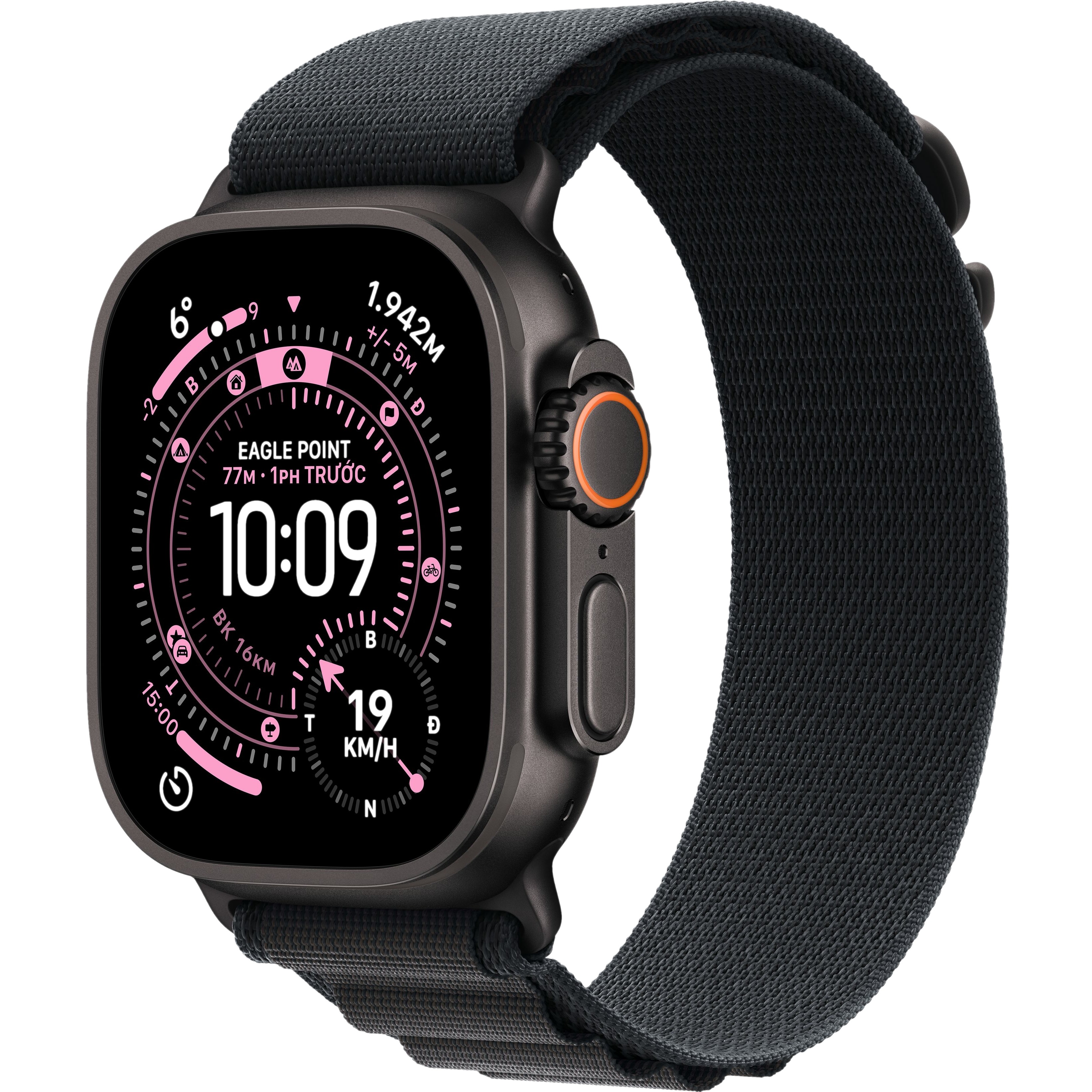 Apple Watch Ultra 3 GPS + Cellular 49mm Black Titanium, Alpine Loop