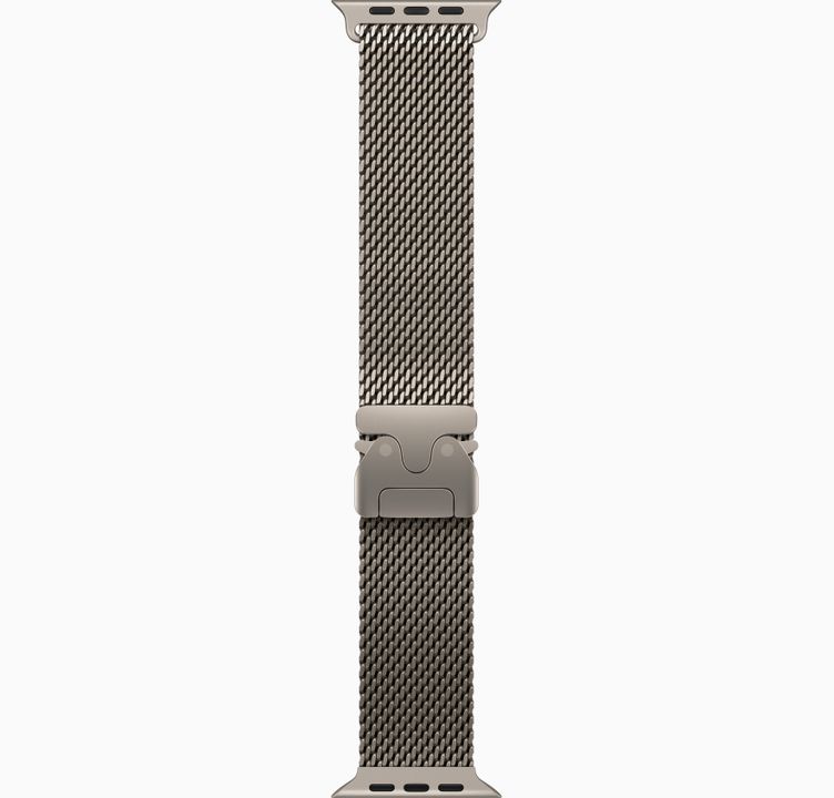 Apple Watch Ultra 3 GPS + Cellular 49mm Natural Titanium, Titanium Milanese Loop