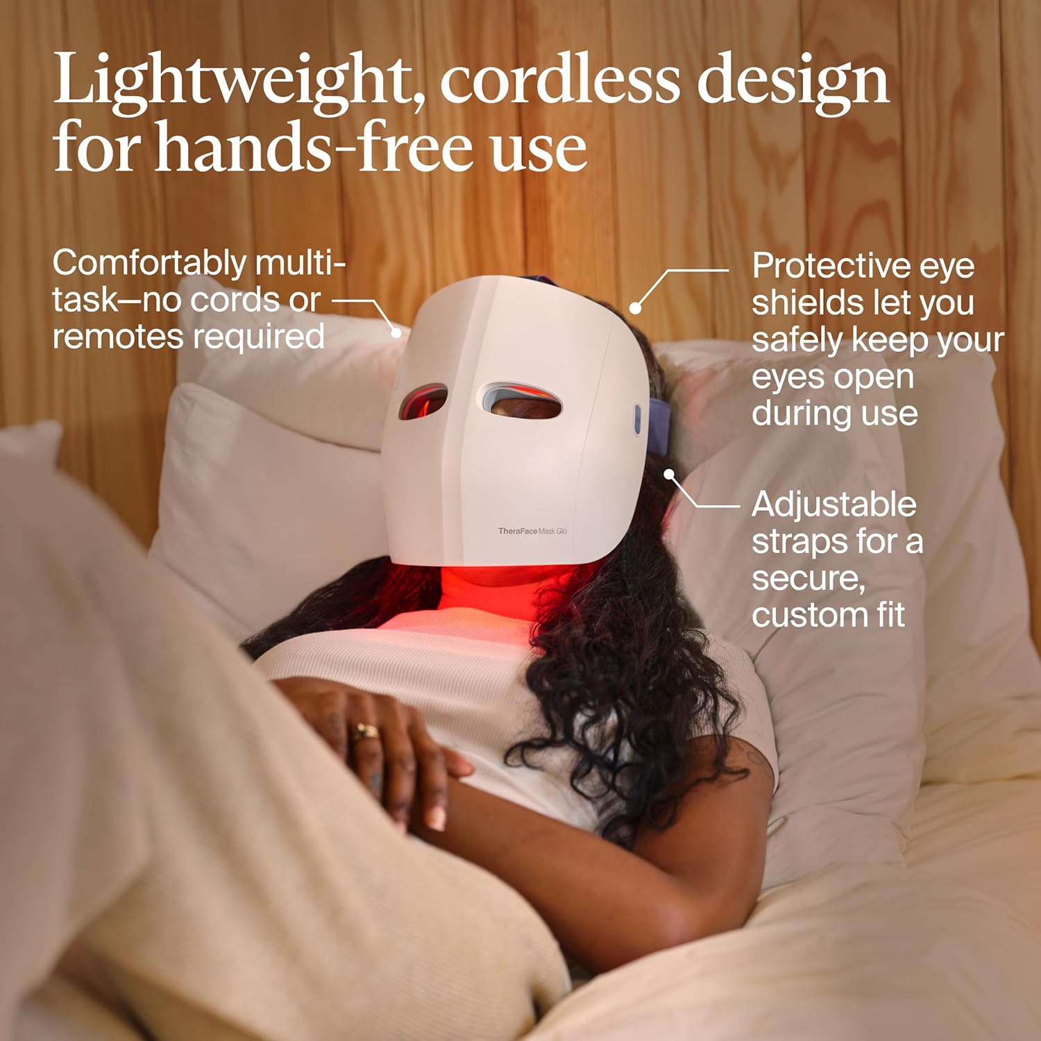 Mặt nạ ánh sáng sinh học Therabody TheraFace Mask Glo