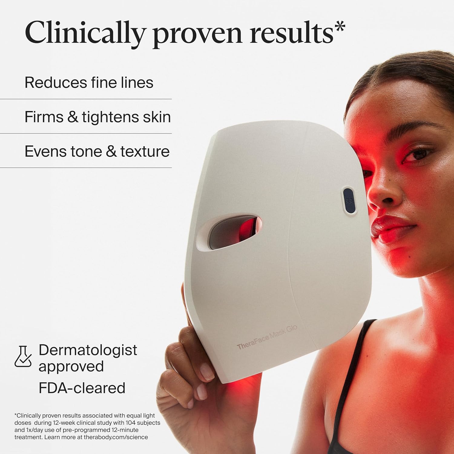 Mặt nạ ánh sáng sinh học Therabody TheraFace Mask Glo
