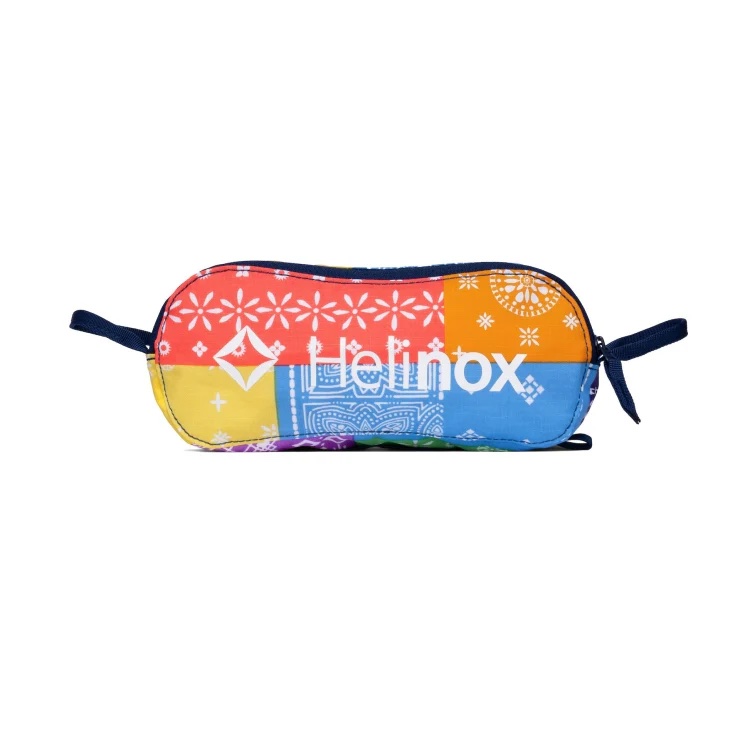 Ghế dã ngoại Helinox Chair One Mini - Rainbow Bandanna Quilt