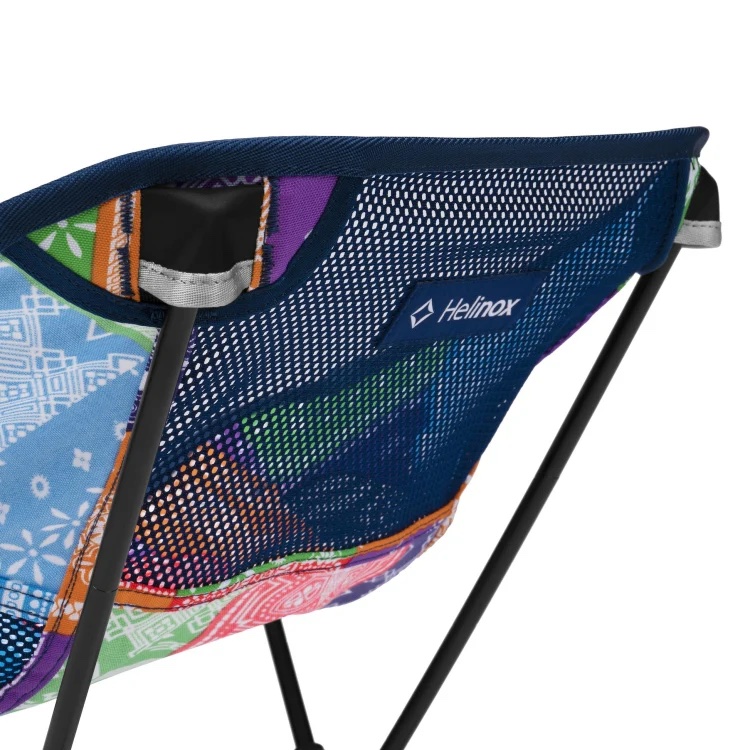 Ghế dã ngoại Helinox Chair One Mini - Rainbow Bandanna Quilt