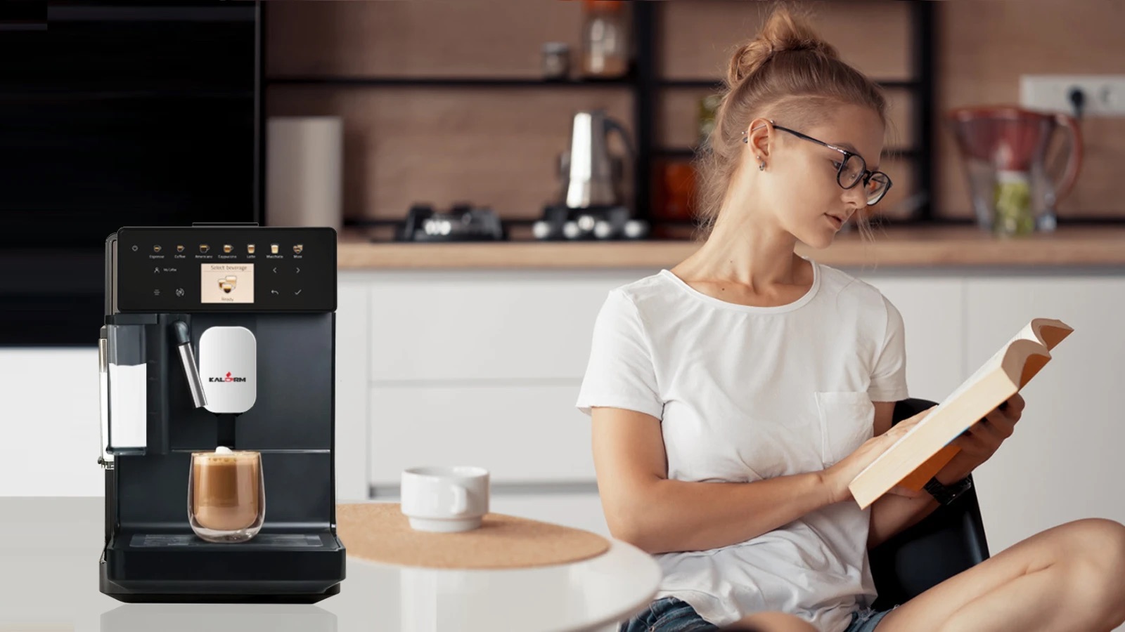 Máy pha cà phê tự động Kalerm B5