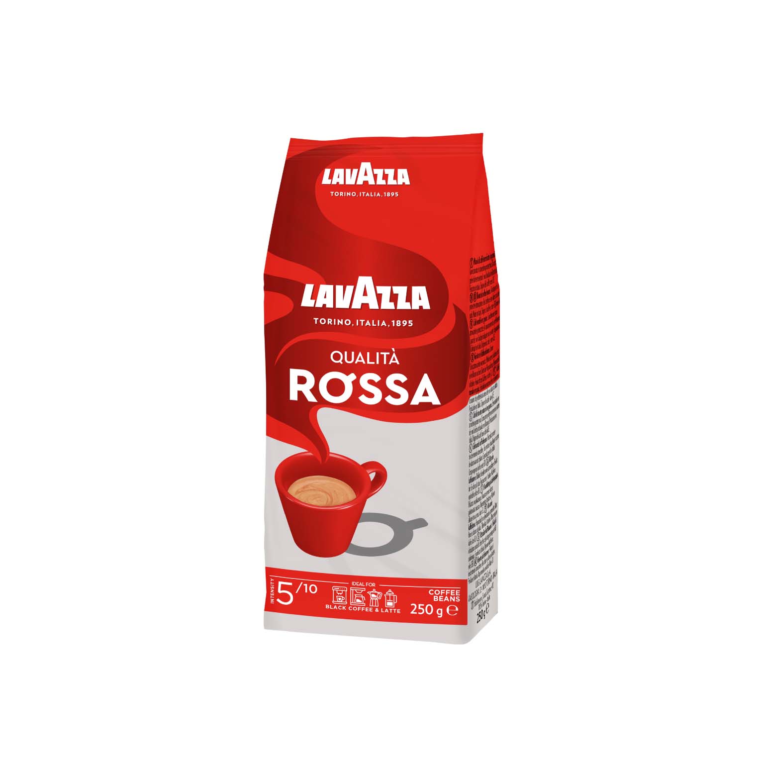 Cà phê hạt Lavazza Qualita Rossa (250G)